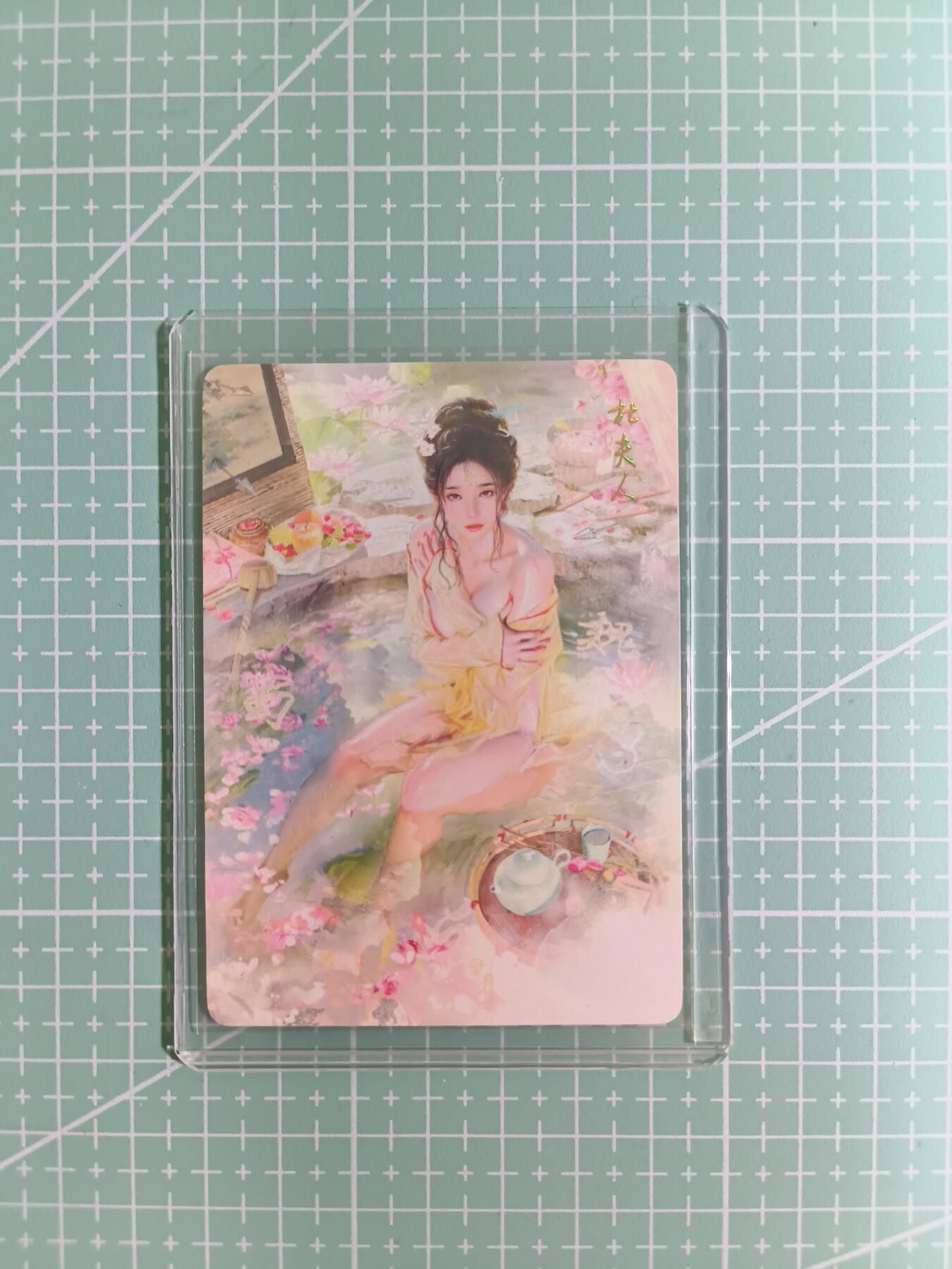 C先生卡牌 第6期 杜夫人，吕姬，貂蝉，西游姬，豪杰传。7月15日截拍（持续收拍品中。。。欢迎送拍） 【普卡】燎原 豪杰传 刷子特卡  杜夫人（异画）