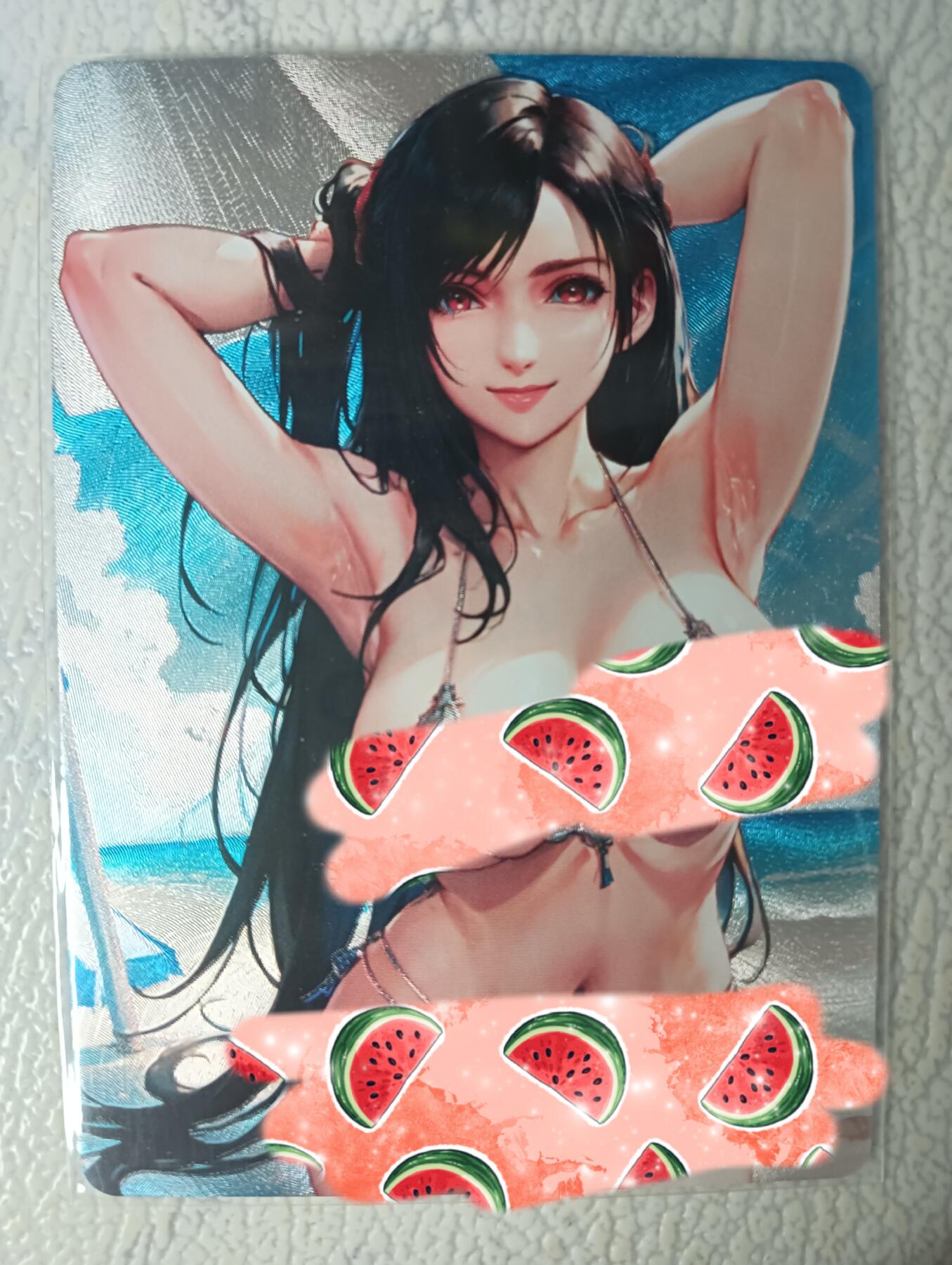 花开卡拍第29期（品控勿拍!!!拍品不寄存，运费5元，自制卡难免瑕疵，可能存在轻微撞角爆边等出厂瑕疵，品控介意勿拍！） 砖家卡牌 满赠卡 蒂法 粗闪