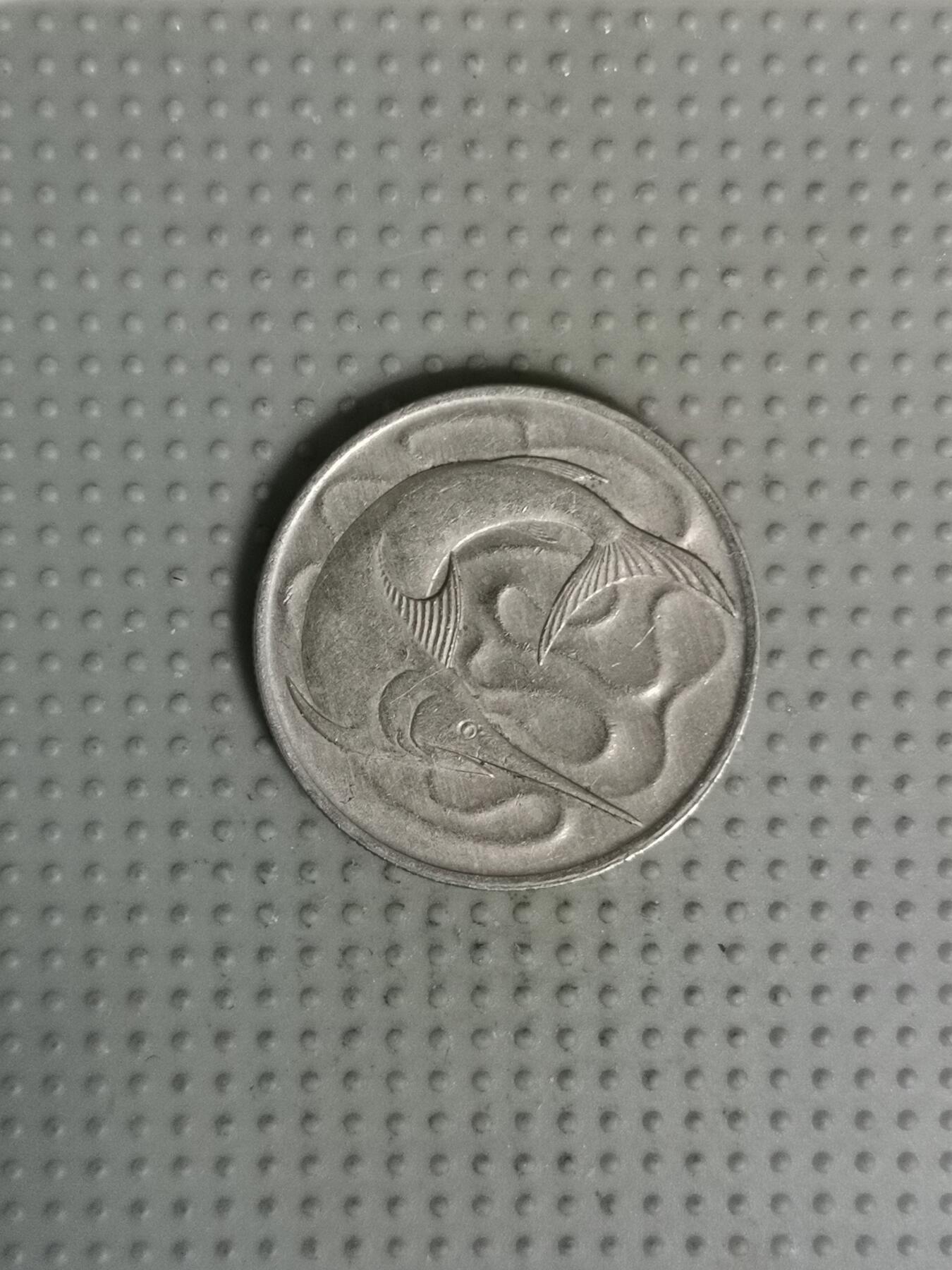 2025年第59场各国散币拍卖（总第59场） 新加坡1967年20分
