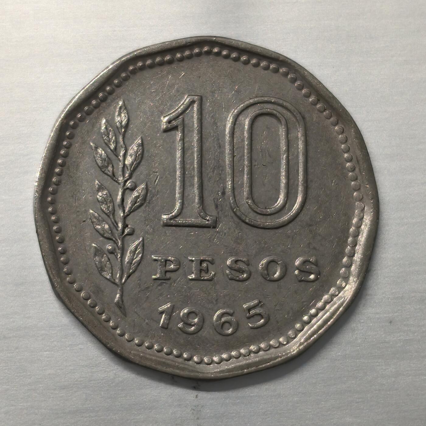 Krab外币市集Vol.18 阿根廷1965年10比索