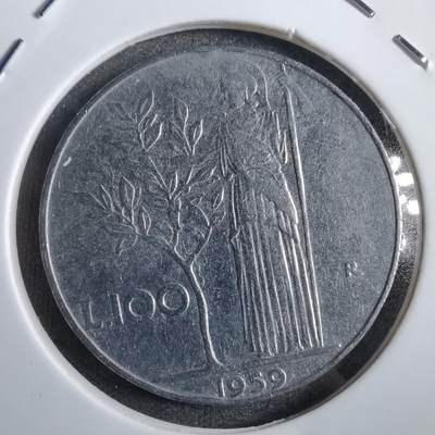 沼泽如烟--第771场 - 意大利1959年100里拉