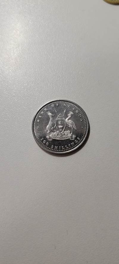 2025第十八期 乌干达纪念币2004年100先令生肖母子猴纪念币