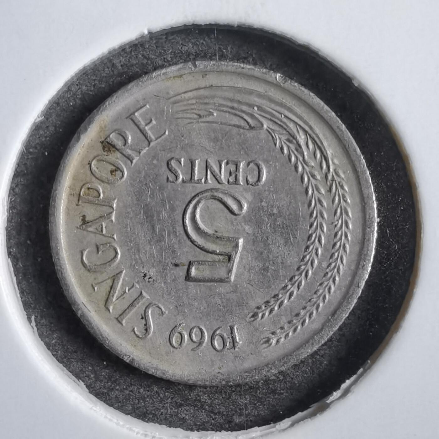 沼泽如烟--第771场 新加坡1969年五分