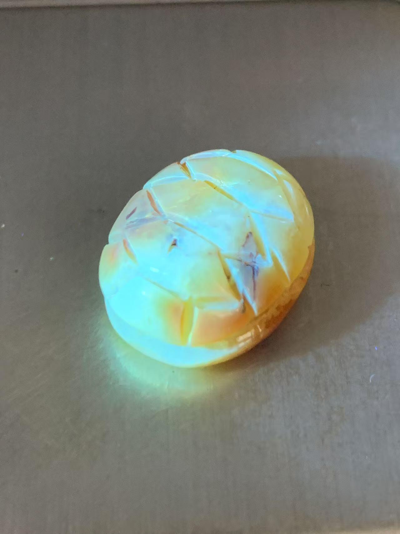 精美天然乌克兰蜜蜡雕刻龟壳寓意，富甲天下，一个，！