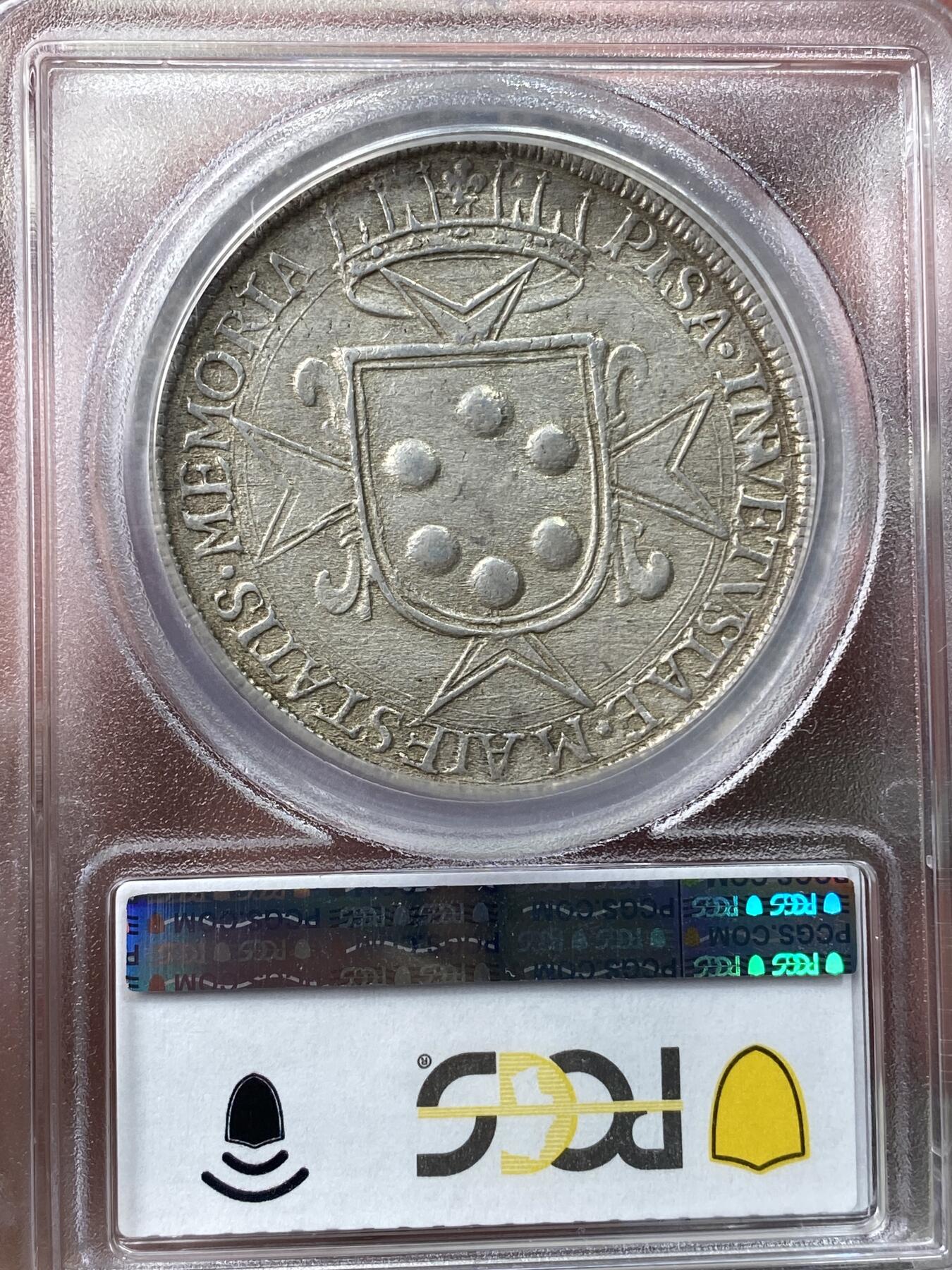 万国钱币拍卖第049期（万国夏季大拍） PCGS MS62 1616年意大利-托斯卡纳比萨美第奇科西莫二世1塔勒大银 佛罗伦萨造币厂铸 原味深打好品难得 PCGS唯一冠军分 HA同品种62成交价5500美金