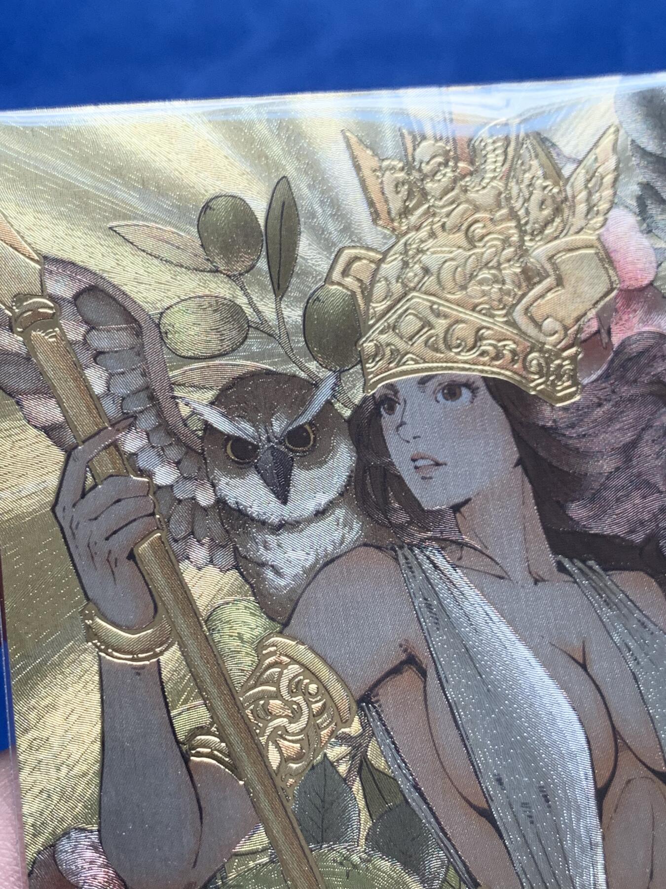 《竞宝斋》第398场 周日，周一，2场连拍 （全场包邮） 麦稀奇展会最新雅典娜粗闪限定特卡，设计画面精美