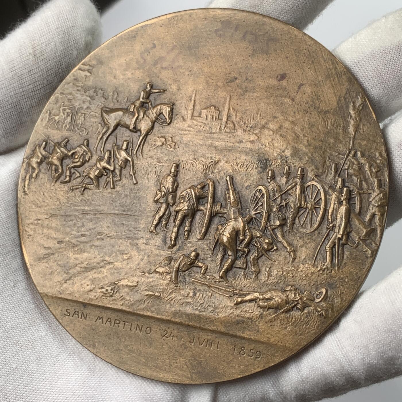 掌中浮雕-藏着的欧洲第031场 1911年奥地利费勒瓦里男爵大铜章，90mm