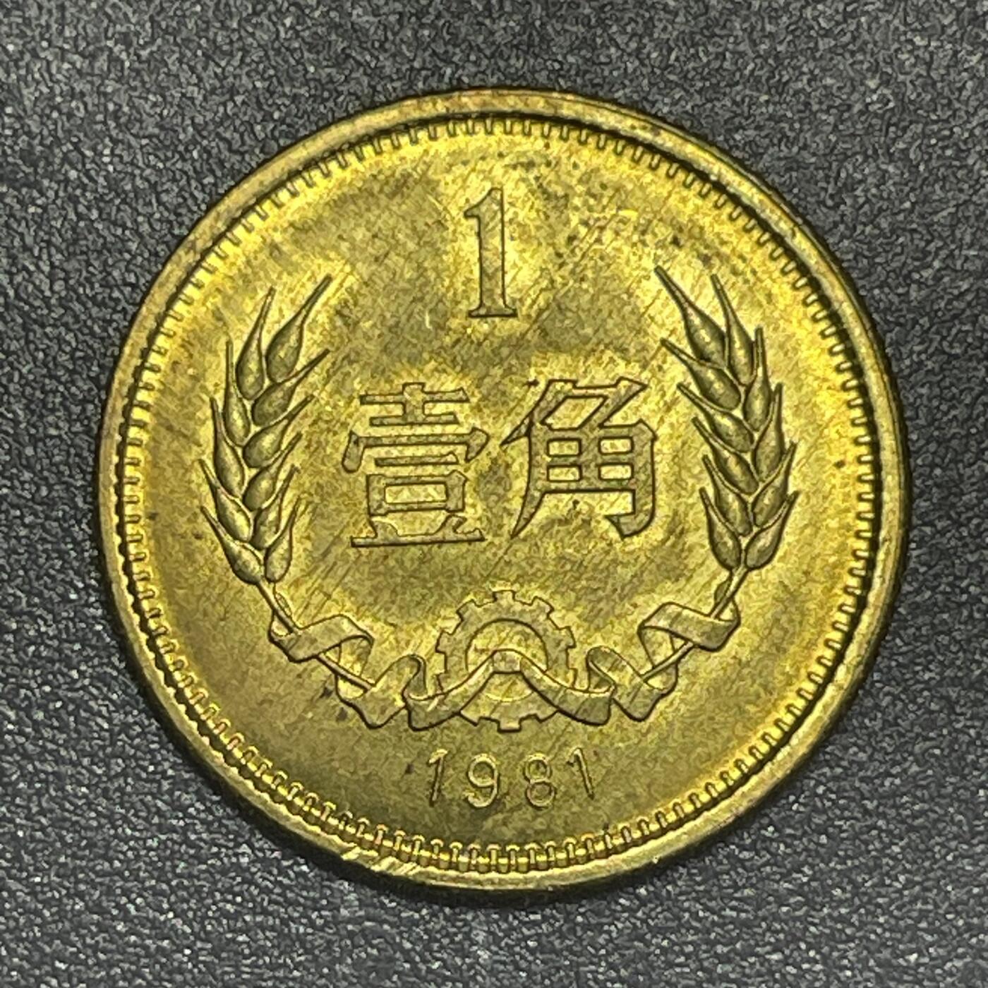 散币杂拍0708 1981年壹角