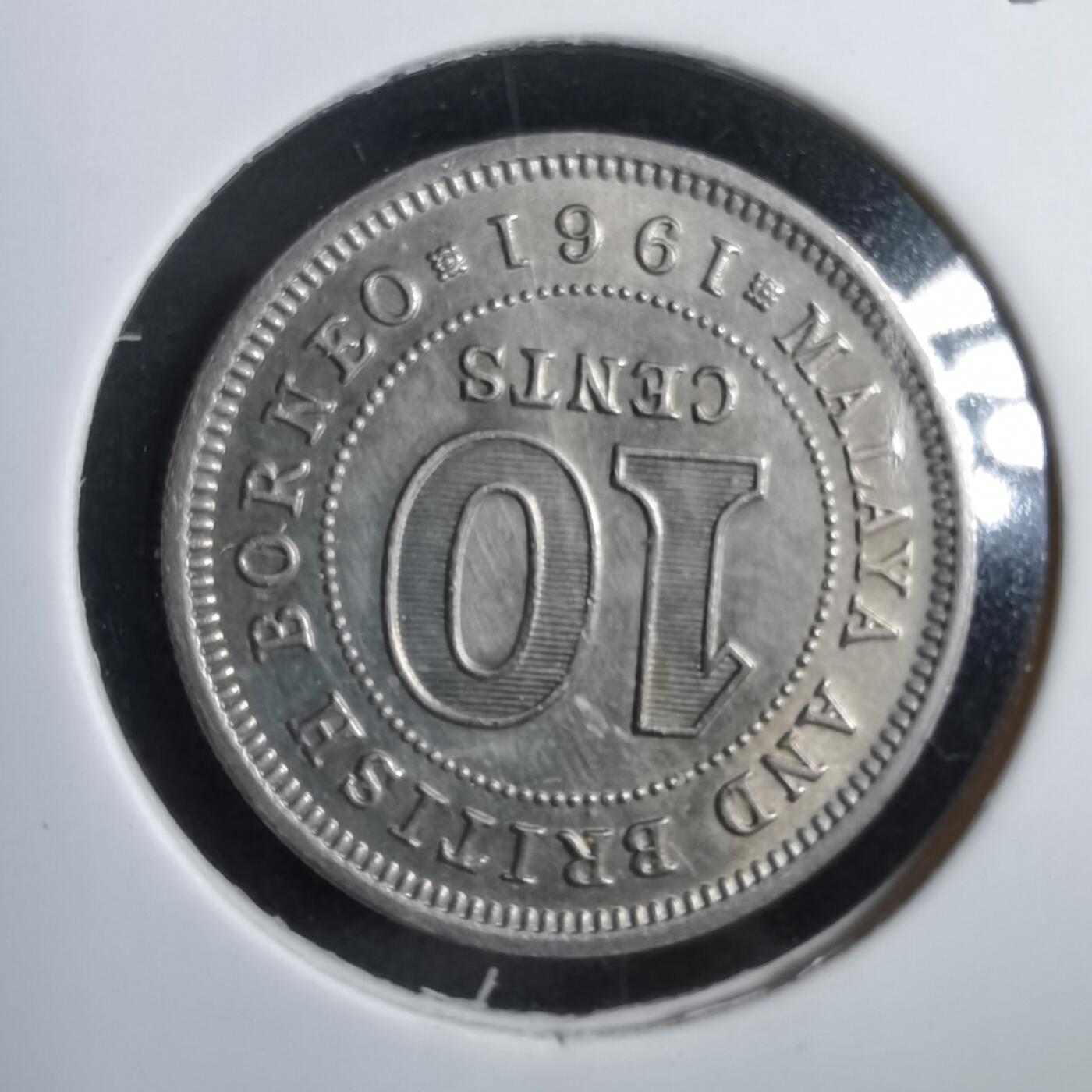 沼泽如烟--第771场 英属马来亚婆罗洲1961年十分