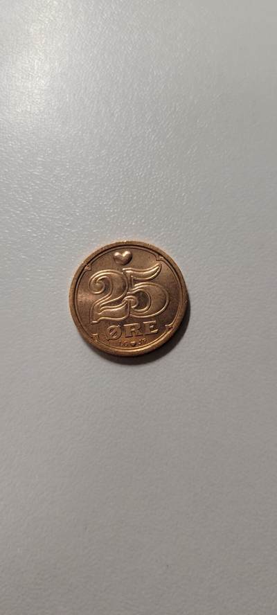 2025第十八期 全新1998年丹麦25欧尔