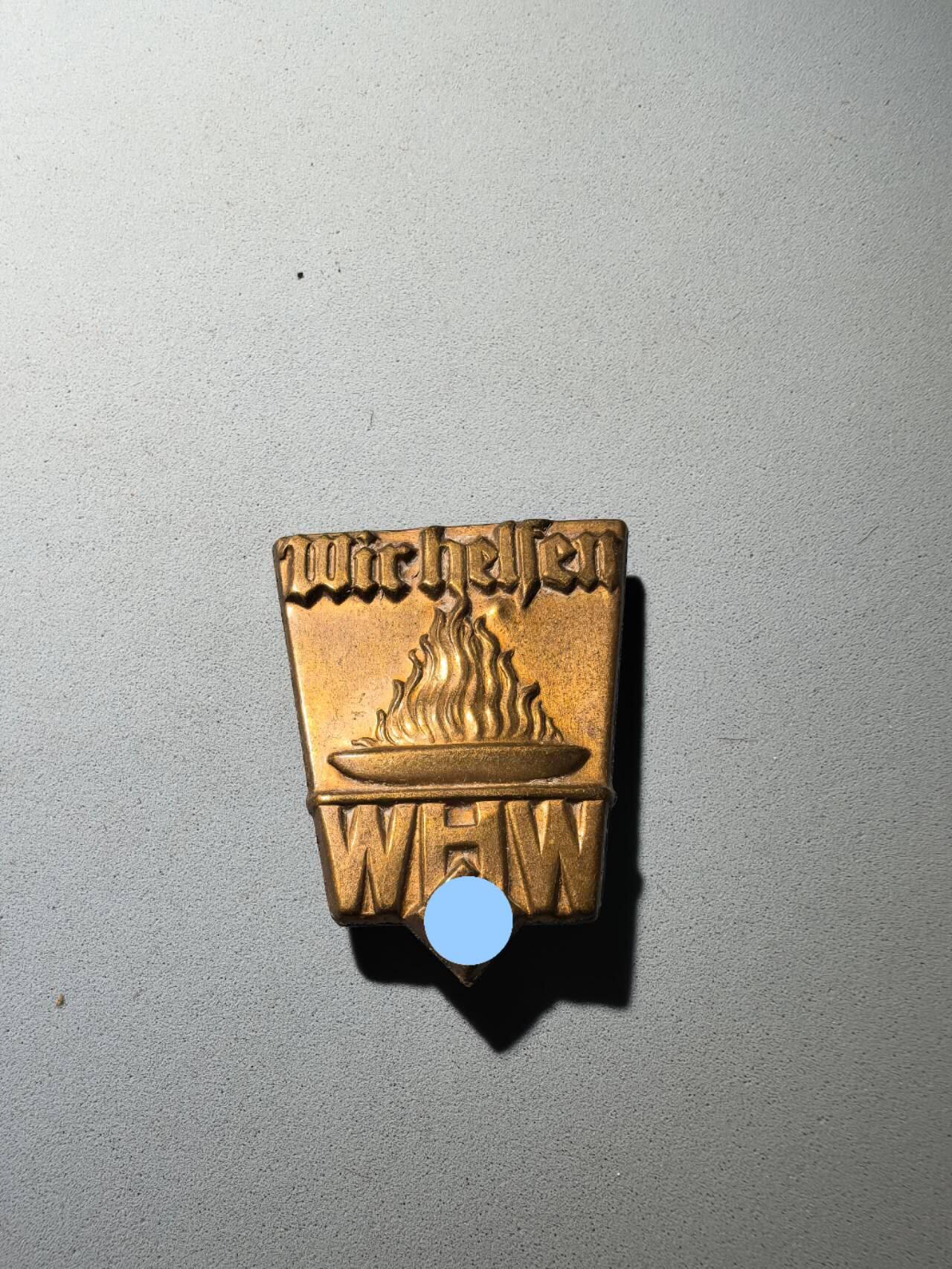 盛世勋华——号角文化勋章邮票专场拍卖第295期 德国（1939）冬季募捐“我们帮助”纪念证章