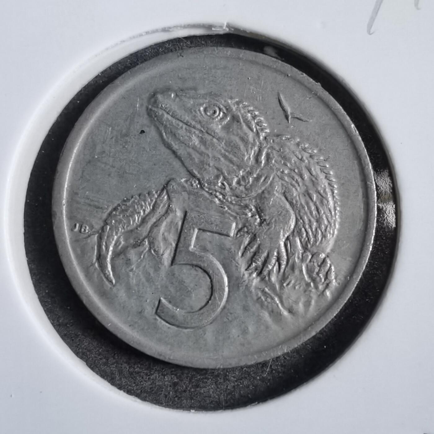 沼泽如烟--第771场 新西兰1975年五分