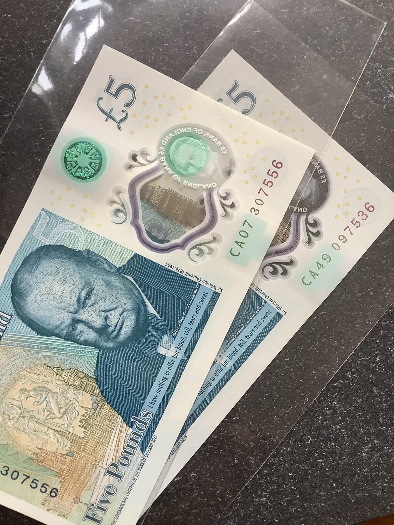 查尔斯国王 5英镑