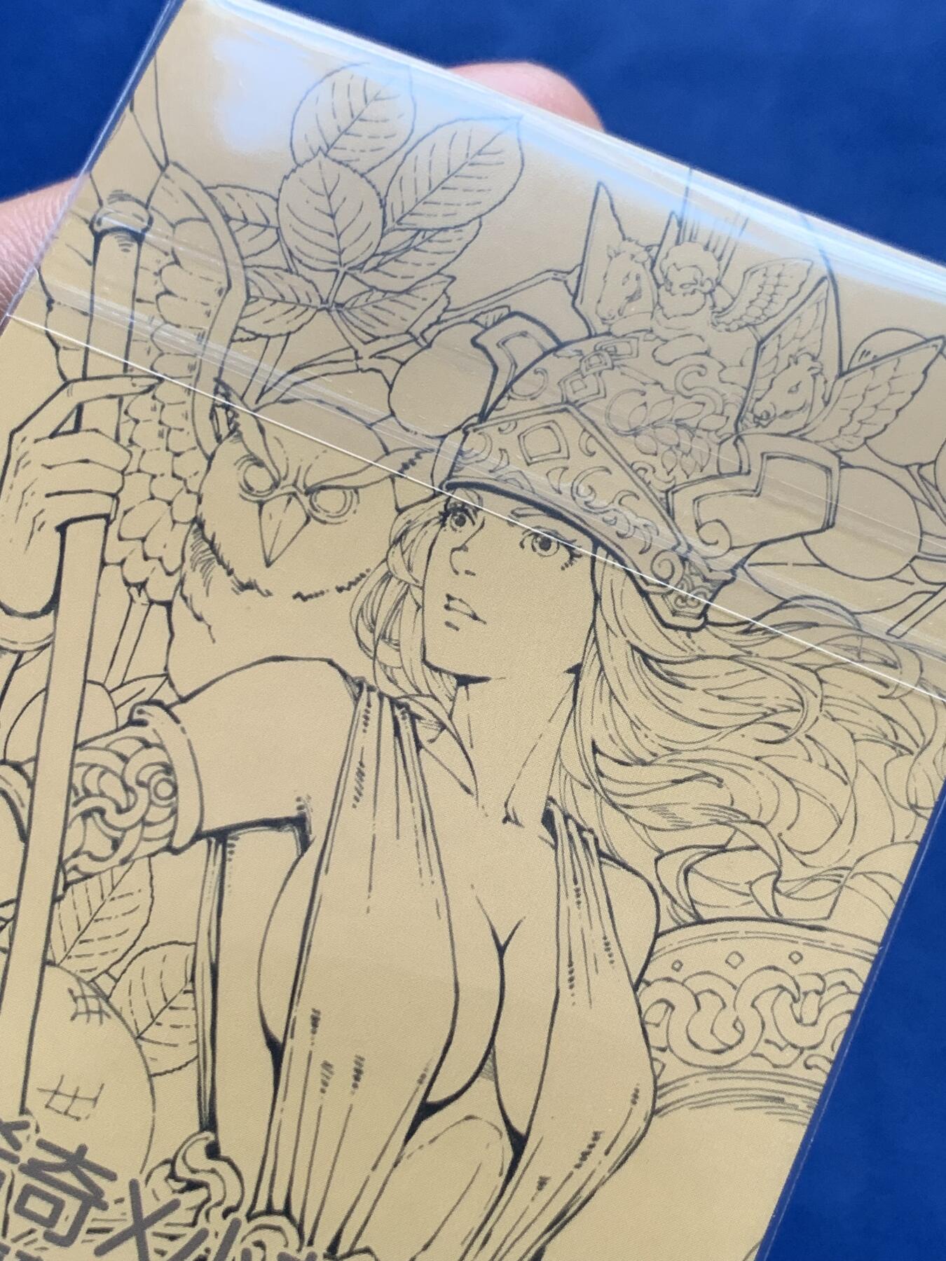 《竞宝斋》第398场 周日，周一，2场连拍 （全场包邮） 麦稀奇展会最新雅典娜粗闪限定特卡，设计画面精美