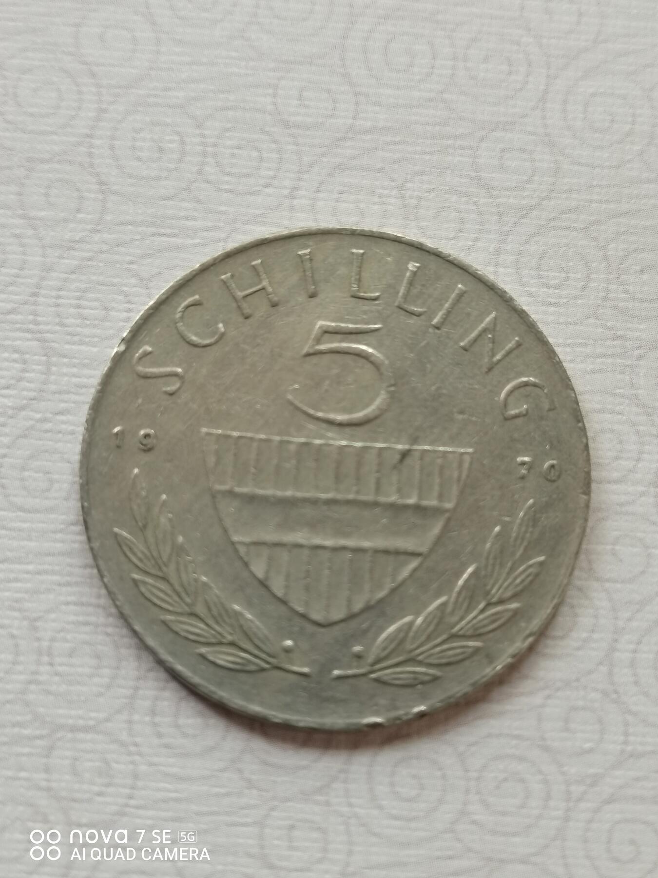 外币 奥地利5先令