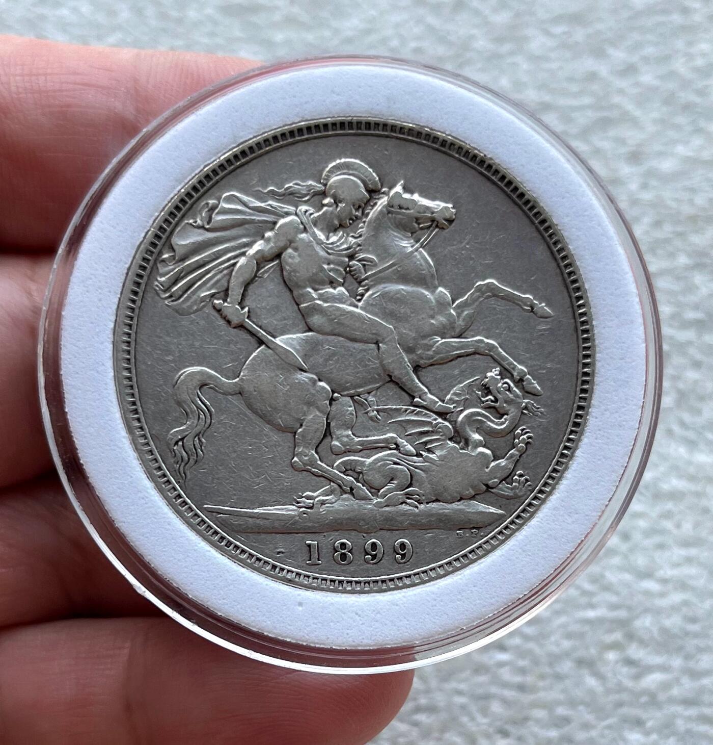 外国老铜银币，福在眼前手雕镂空玉牌，历代古钱币（含秦半两、五铢记号钱、常平五铢、会昌开元、南宋钱），彼得堡世界钱币勋章拍卖第129期 英国1899年马剑克朗银币，批纱维多利亚女王
