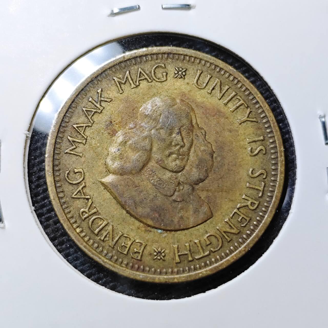 KK钱币收藏小铺 第306期 2月预留时间 周末发货  1962南非1/2分