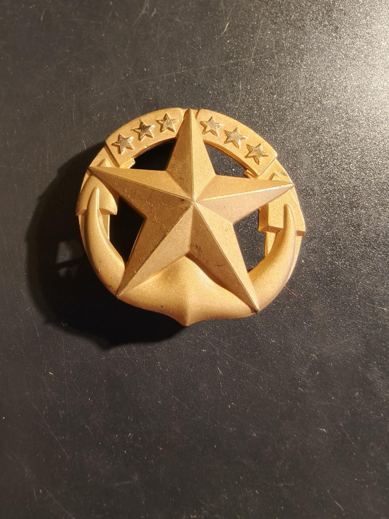 老王徽章第133期 美国海军海上指挥证章    大尺寸直径40mm    通常用于表彰在海上指挥舰艇或作战舰队航空部队的高级军官