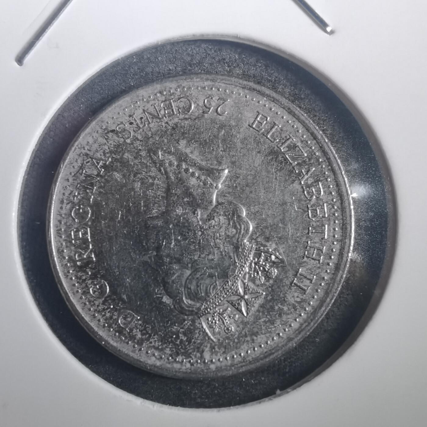 沼泽如烟--第772场 加拿大2000年25分纪念币