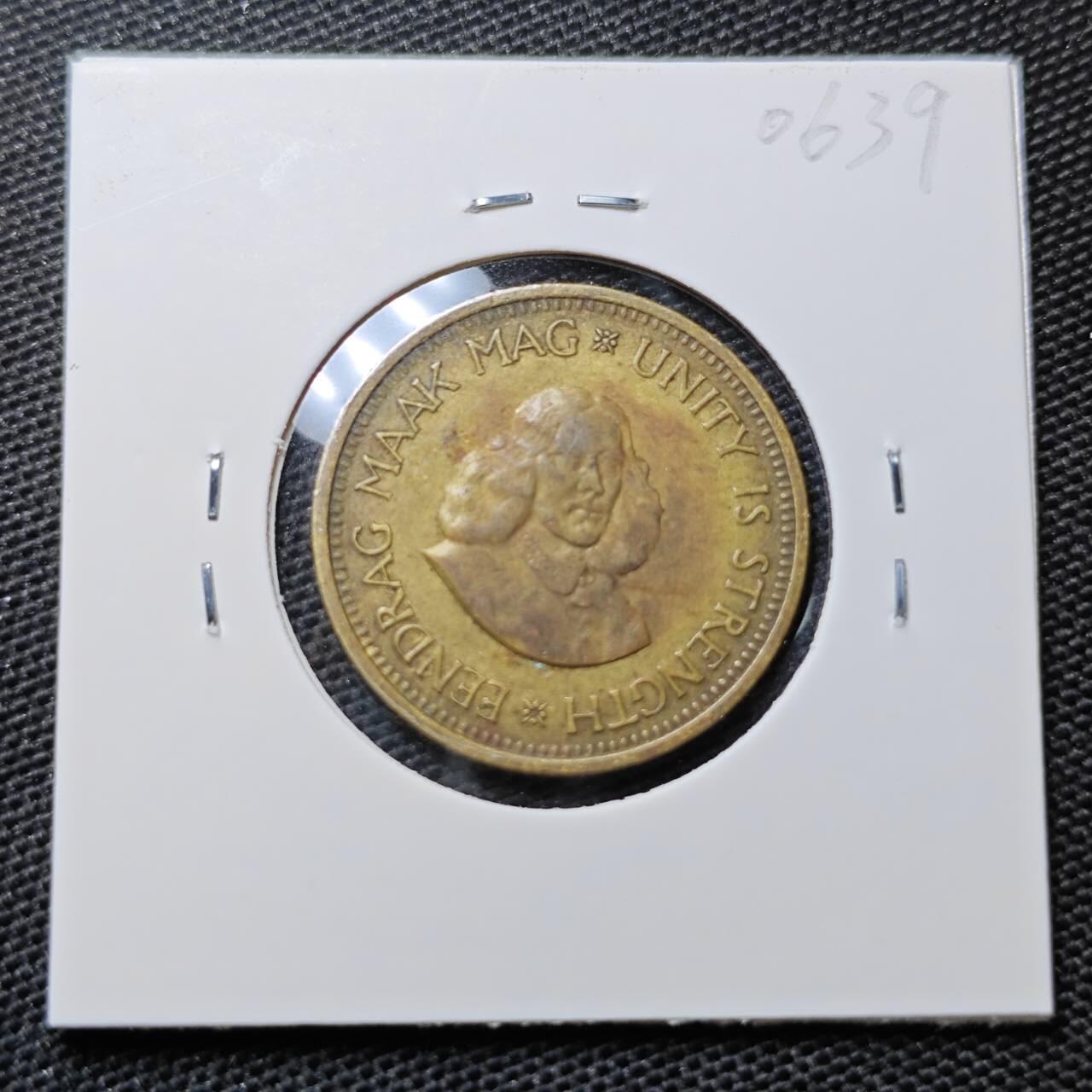 KK钱币收藏小铺 第306期 2月预留时间 周末发货  1962南非1/2分