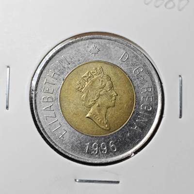 KK钱币收藏小铺 第306期 2月预留时间 周末发货 - 1996加拿大2元 