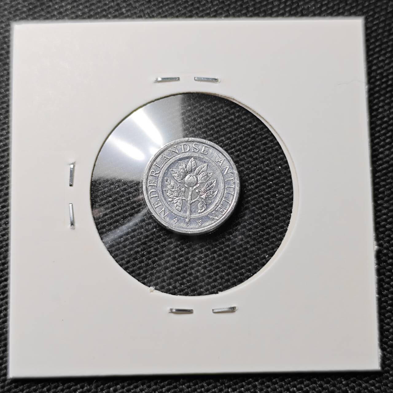 KK钱币收藏小铺 第306期 2月预留时间 周末发货  1989荷属安德列斯1分