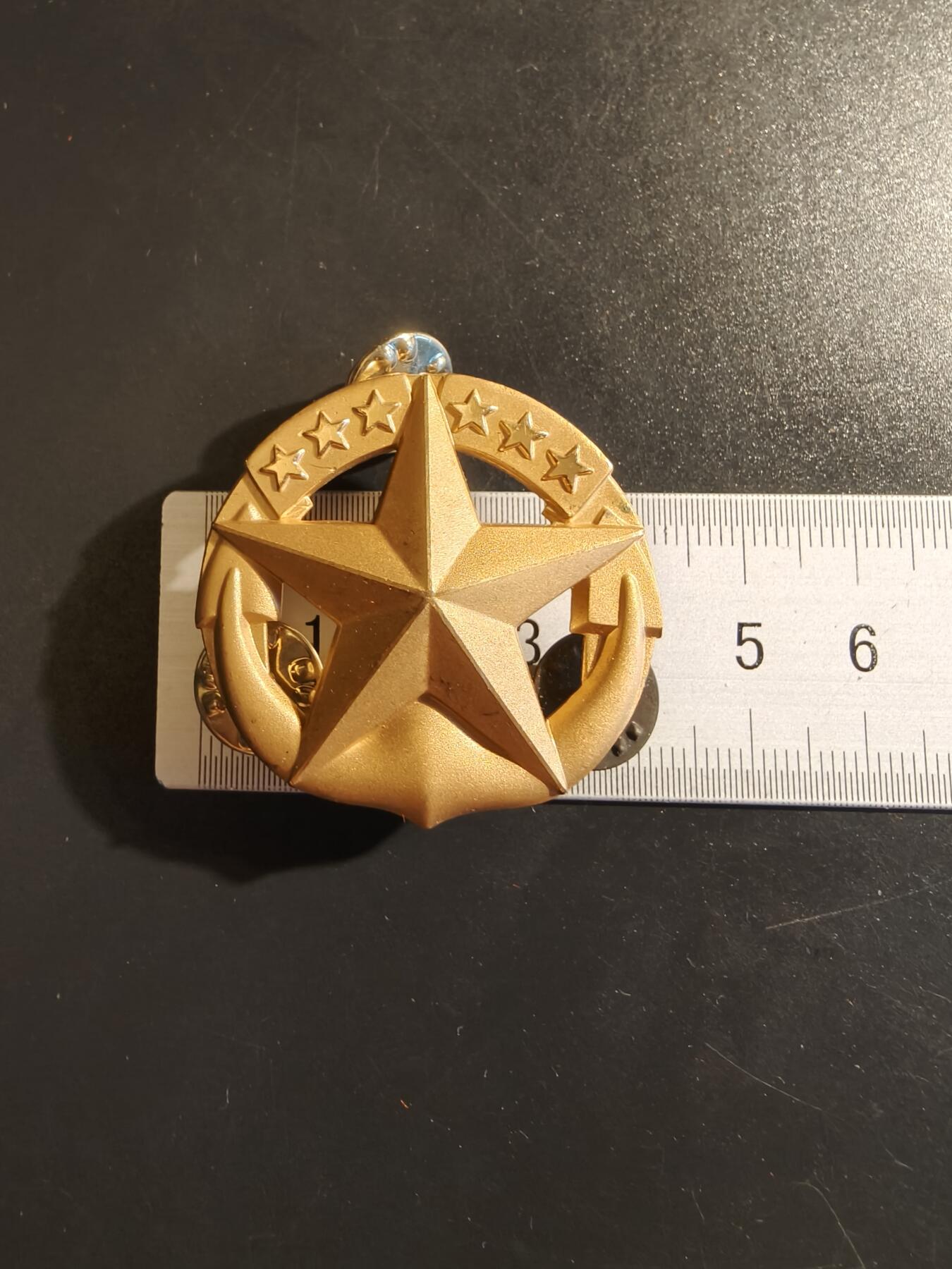 老王徽章第133期 美国海军海上指挥证章    大尺寸直径40mm    通常用于表彰在海上指挥舰艇或作战舰队航空部队的高级军官