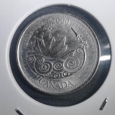 沼泽如烟--第772场 - 加拿大2000年25分纪念币
