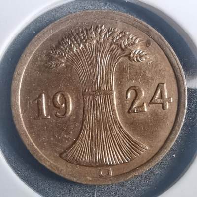 沼泽如烟--第772场 - 德国1924年2芬尼