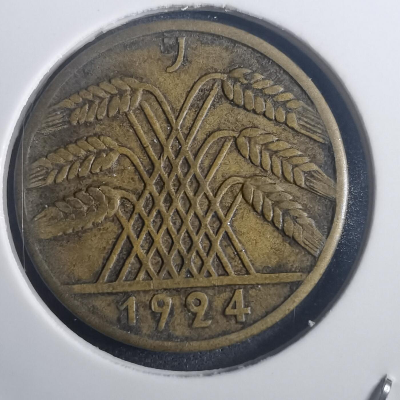 沼泽如烟--第772场 德国1924年10芬尼