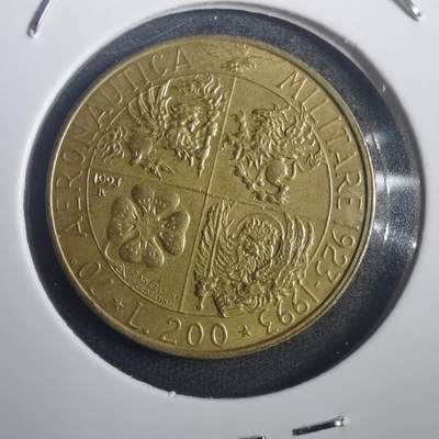 沼泽如烟--第772场 - 意大利1993年200里拉纪念币