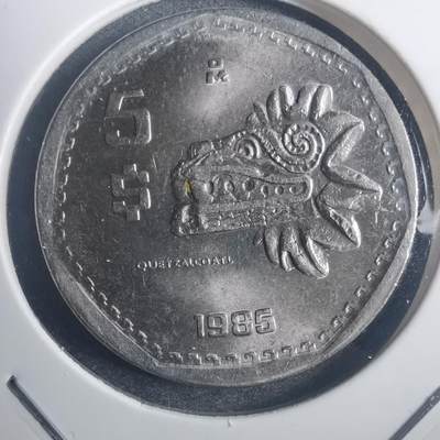沼泽如烟--第772场 - 墨西哥1985年5比索