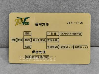 搬档清货，卡类收藏A 广东省邮电管理局200卡96 J5， 端午节