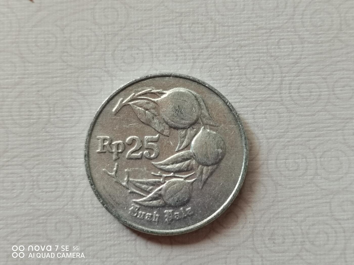 外币 印度尼西亚25卢比
