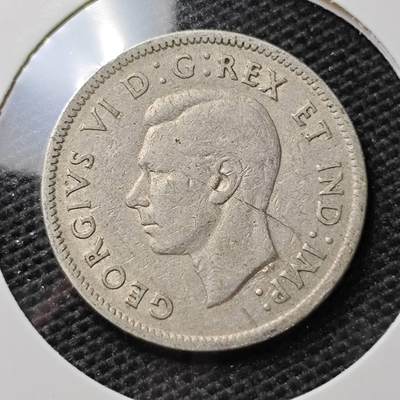KK钱币收藏小铺 第306期 2月预留时间 周末发货 -  1940加拿大5分 乔六镍币