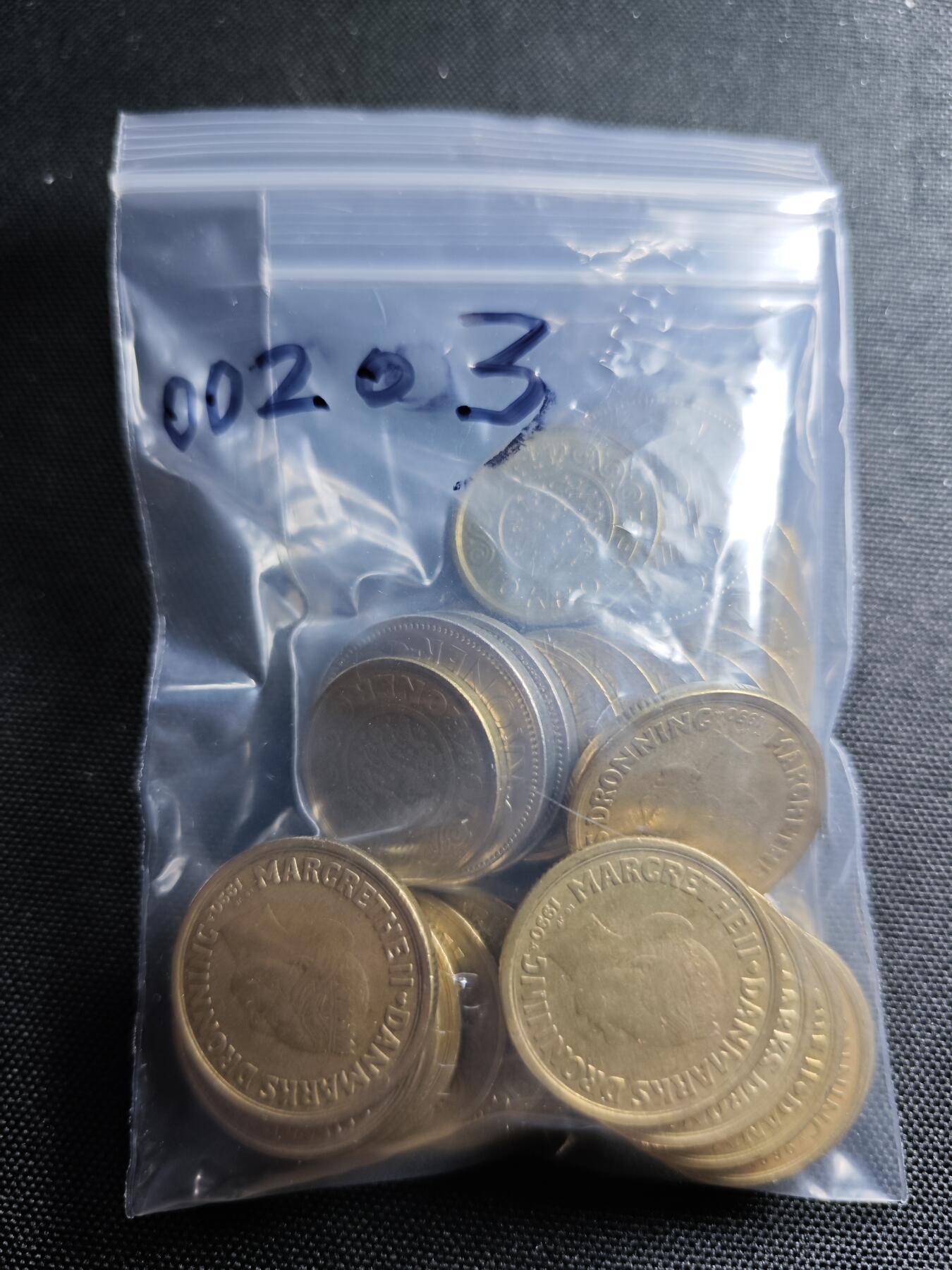 KK钱币收藏小铺 第300期 百期特拍3连拍第2场  周末发货  丹麦克朗一组410克朗! 20克朗14枚 10克朗13枚