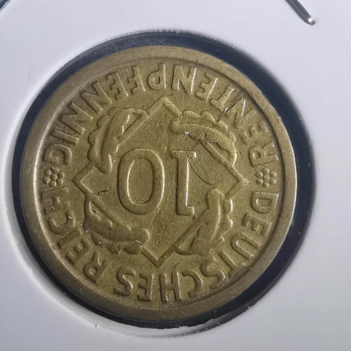 沼泽如烟--第772场 德国1924年10芬尼