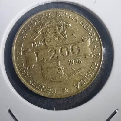 沼泽如烟--第772场 - 意大利1996年200里拉纪念币