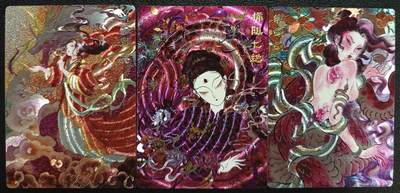 天玑星卡拍第一百零三期《7.10周四截拍》持续收拍收评中 满赠卡需备注 - 范特卡 西游记剧情主题收藏卡 亢金龙+柿阻七绝+蟒鳞鳞 粗闪 三张
