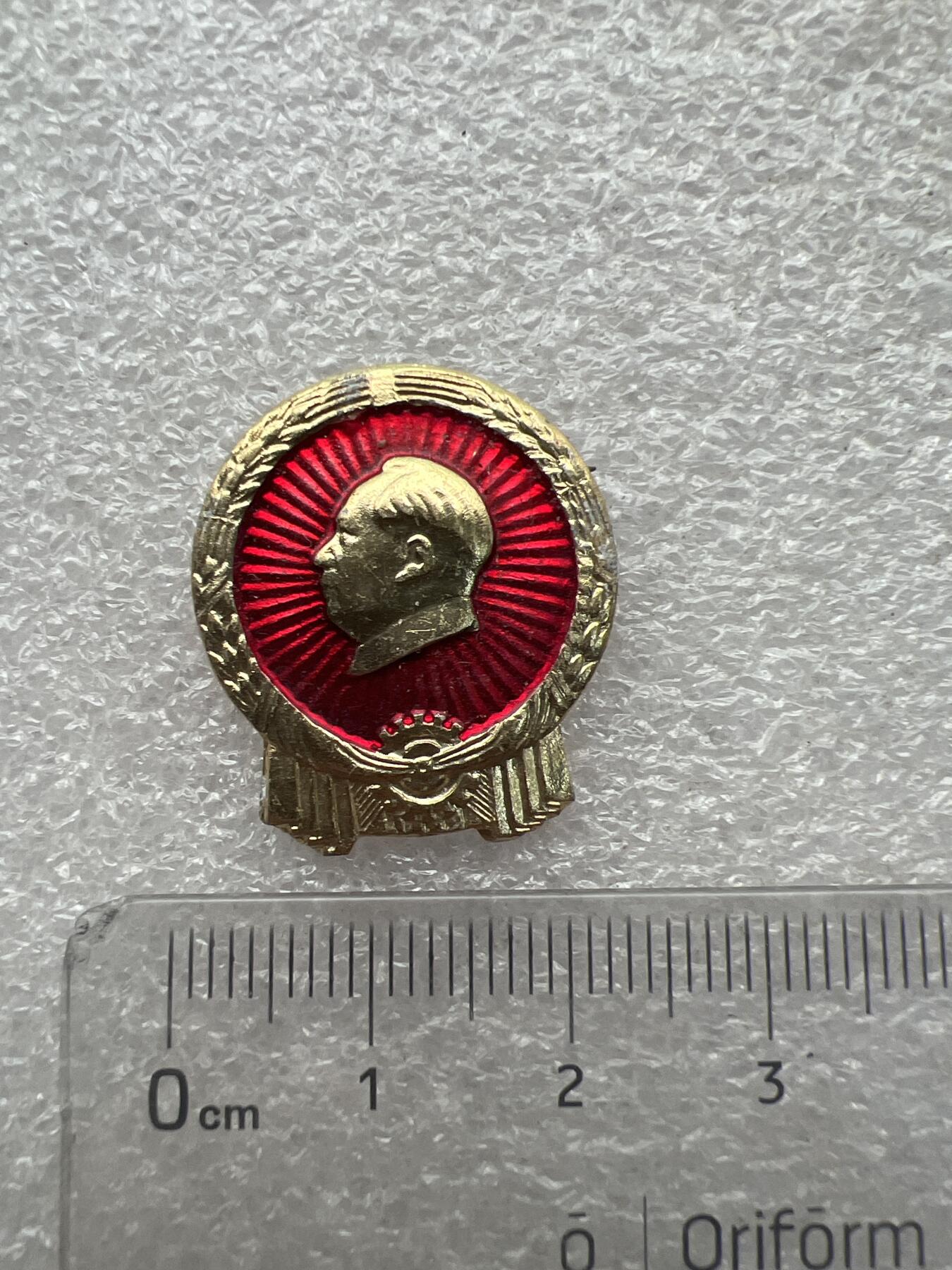 真品毛主席像章纪念章、 特色毛主席像章