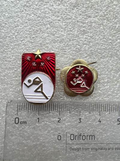 真品毛主席像章纪念章、 - 特色体育纪念章