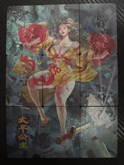龙虎卡牌第四五场 （无佣金，满120包邮，欢迎送拍） - 普卡9拼 焱卡 人间传 太平公主