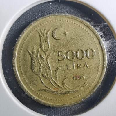 沼泽如烟--第773场 - 土耳其1995年5000里拉