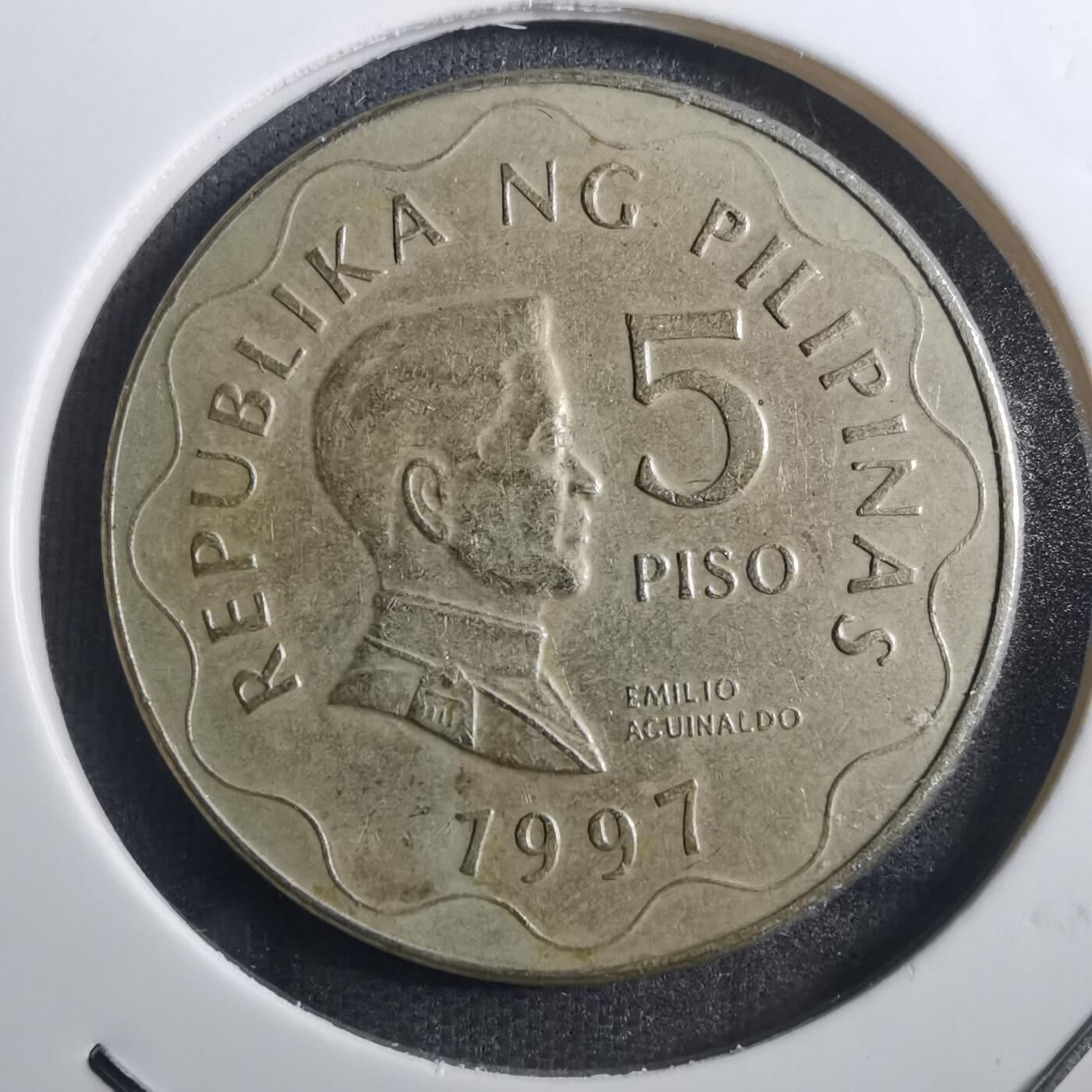 沼泽如烟--第773场 菲律宾1997年5比索
