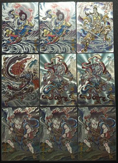天玑星卡拍第一百零三期《7.10周四截拍》持续收拍收评中 满赠卡需备注 - 卡德曼 西游记 沙悟净+小白龙+独角兕大王+辟尘+辟暑大王 粗闪 九张