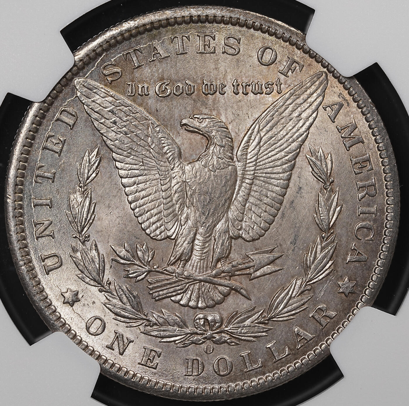 修遠堂世界钱币第七十七期 NGC MS64 1899年美国摩根大银币 O厂铭