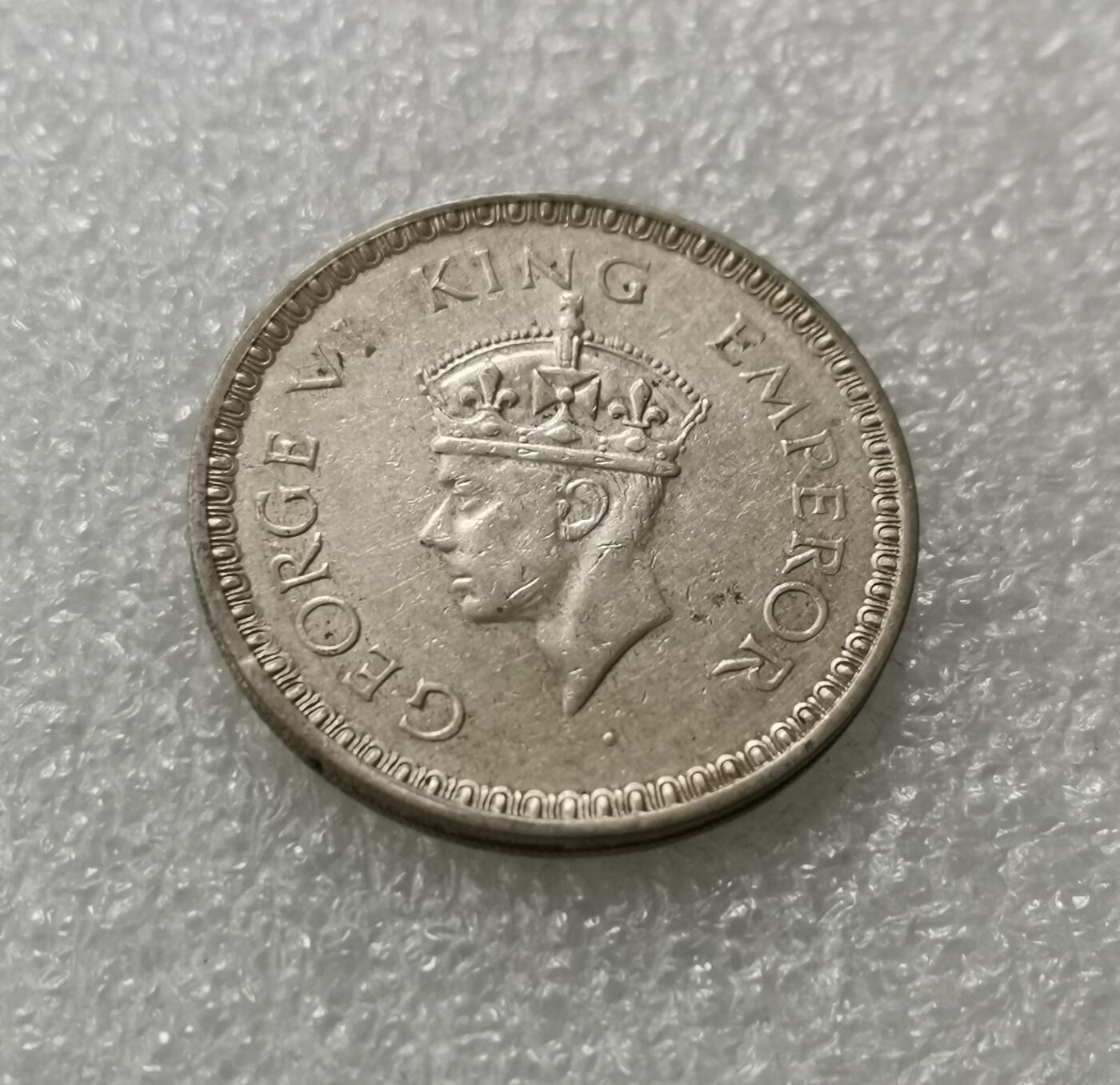 瓶子🏺第198期拍卖会  英属印度1944年乔治六世1卢比银币