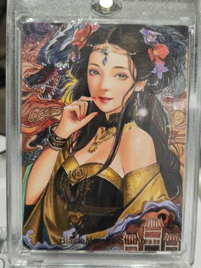 阳大大卡牌超级大甩拍第61期（周五晚上九点截拍，持续收拍品，进群福利早知道） - 【手绘卡】画师【予浩】国粹女神