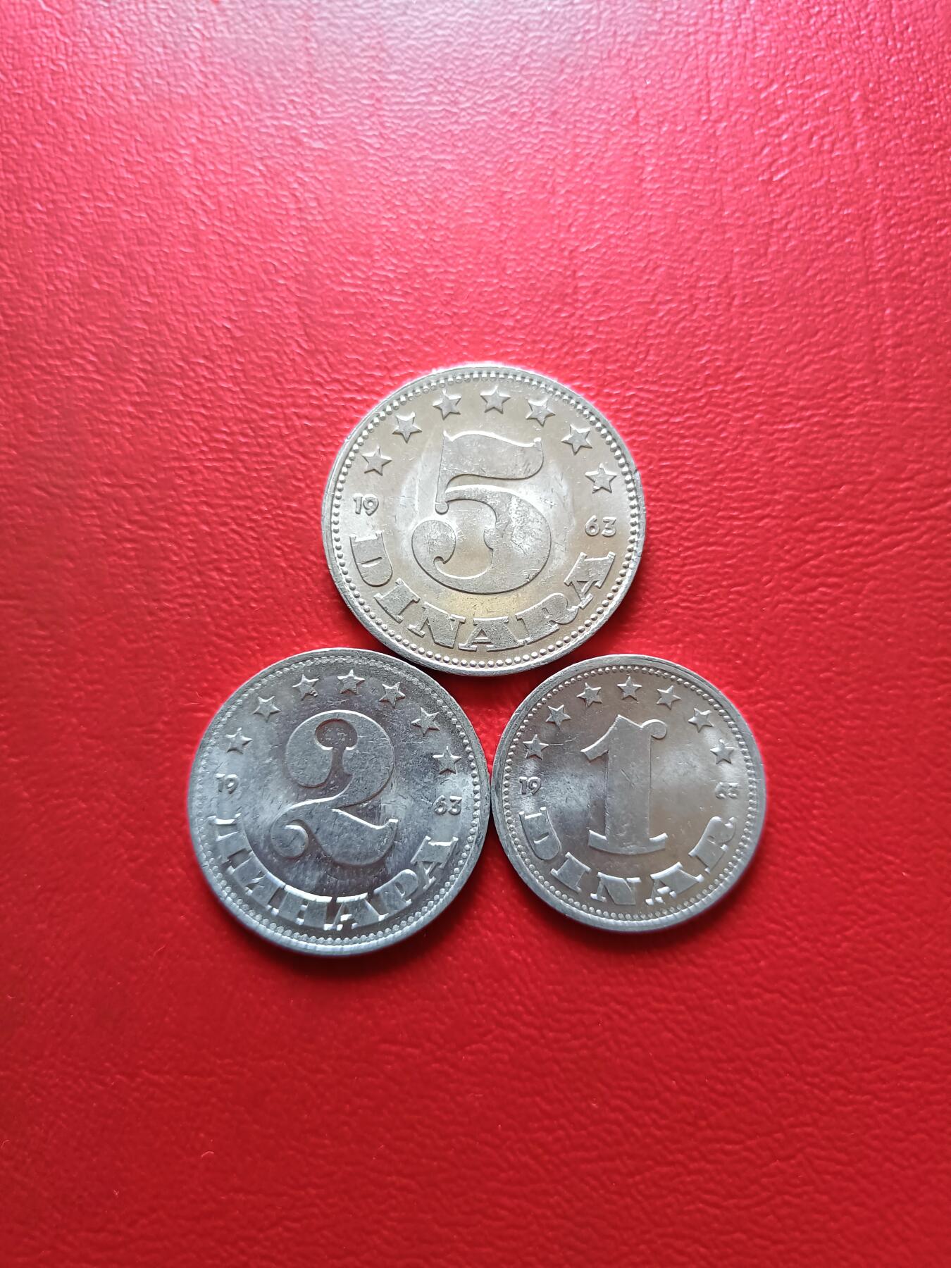 【云涧收藏】第四十三场 南斯拉夫1963年3枚套