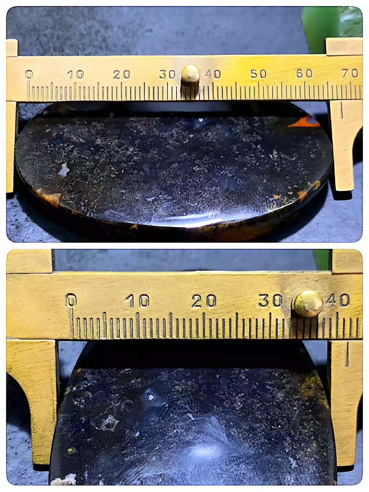 精美罕见墨色草花纹战国红玛瑙牌子一个